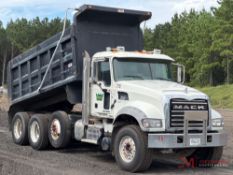 2015 MACK GU713 GRANITE TRI-AXLE DUMP TRUCK