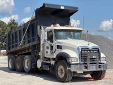 2012 MACK GRANITE GU713 TRI-AXLE DUMP TRUCK