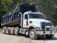 2013 MACK GU713 QUAD AXLE DUMP TRUCK