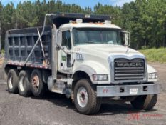 2015 MACK GRANITE GU713 TRI-AXLE DUMP TRUCK