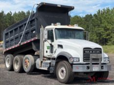 2015 MACK GRANITE GU713 TRI-AXLE DUMP TRUCK