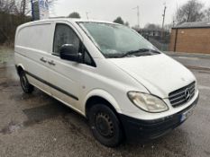 Mercedes Vito 109 CDI Compact Diesel Panel Van | White | Manual | VN09 UOB | 179,989 Miles