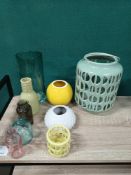 9 x Mixed Vases