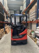 Linde reach truck