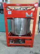 Metal IBC Container - 850 Ltr