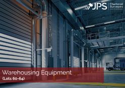 Warehousing equipment: Lots 60-64