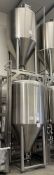 Simatec 2 x 3000L Stacked Fermenting Tanks with Hopper