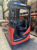Linde reach truck