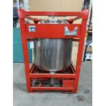 Metal IBC Container - 850 Ltr