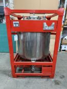 Metal IBC Container - 850 Ltr