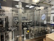 Matrix monoblock rinser filling capping system for beverages in glass bottles and blocker