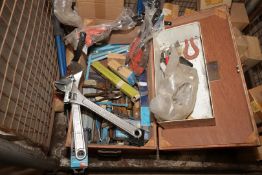 Quantity of Assorted Hand Tools | Incl: Spanners, Stilsons, Bolt Croppers & Nuts