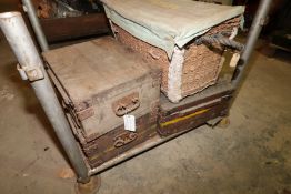 Various Wicker Baskets/Wooden Crates