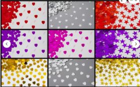 1000 x Assorted Sparkles Confetti, Table Topper Decorations By Bright Ideas And Others