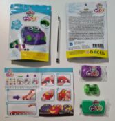 100 x Playdough Original Air Clay Craft Kit With Car And 2 x Packs Of Modelling Air Clay