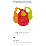 100 x 3 Pack Silicon Bib