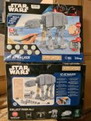 100pc Star Wars Woodworx Craft Set With Paints