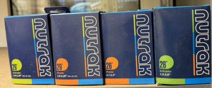 12 x Various Nutrak Bike Innertubes - As Pictured