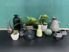 13 x Various Glass Ornaments