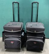 2 x Rubbermaid Executive Series Cleaning Trolleys