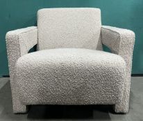 2 x Brompton Sculptural Armchairs