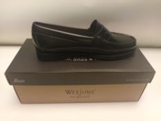 Weejuns G.H. Bass & Co Womens Loafers Penny Black - UK 4 - WEEJUN II WMN RRP 150