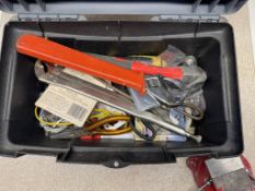 Stanley Tool Box W/ Various Hand Tools - As Pictured