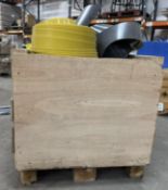 Pallet Of Various Caution Ribbon Tape