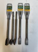5 x Various SDS Drill Attachments - As Pictured