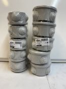7 x Packs Of Various Olan Tight Junction boxes