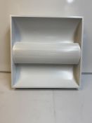 2 x Unbranded White Ceiling Lights