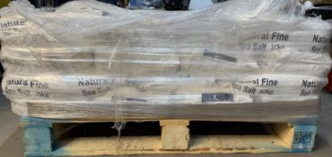 40 x 10KG Bags Of Salt Of The Earth Natural Fine Sea Salt