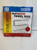 2 x CED TRS60WHI Heated Towel Rails