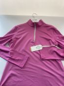 Puregolf Polo Shirt Azalea Pink RRP £52.99