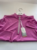 Puregolf Polo Shirt Azalea Pink RRP £52.99