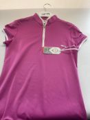 Puregolf Polo Shirt Azalea Pink RRP £32.99
