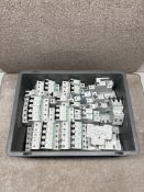 Box Of Various Assorted Crabtree Circuit Breakers - Please See Images For Further Detail