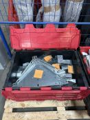 Box Of Various Assorted Legrand Steel Trunking - Please See Images For Specifications