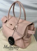 Pre-Owned Mulberry Bayswater Pink Leather Handbag