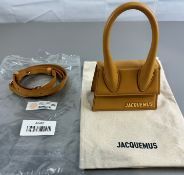 Pre-Owned Jacquemus Le Chiquito Camel Leather Mini Bag