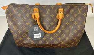Pre-Owned Louis Vuitton Speedy Monogram Coated Canvas 40 Bag