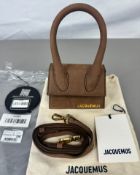 Pre-Owned Jacquemus Le Chiquito Brown Leather Mini Bag