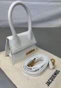Pre-Owned Jacquemus Le Chiquito White Leather Mini Bag