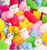 10pcs - Squishy set contains 80pcs in each set - 10pcs in lot rrp £14.99 per box