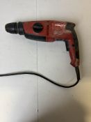 Hilti TE 2 Rotary Hammer Drill * Missing Plug*