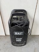 Sealey Start 660 12/24v Battery Charger-Starter
