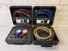 Javac Edge High/Low Pressure Gauge W/ Spare Hoses