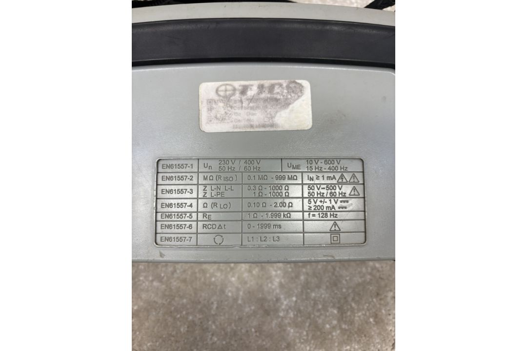 Megger MFT1741+ Multifunction Tester With Carry Case - Image 3 of 7