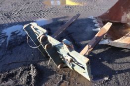 Kaup Hydraulic Fork Positioner Pallet Forks | Located in Denbighshire, LL15