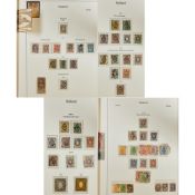 Sammlung von 3 Briefmarkenalben 